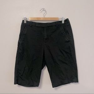 Vince Black Bermuda Shorts